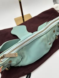 Image 13 of Mulberry Suzy Aqua Softwash Leather Shoulder Bag Vintage