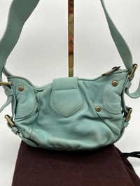 Image 14 of Mulberry Suzy Aqua Softwash Leather Shoulder Bag Vintage