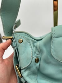 Image 4 of Mulberry Suzy Aqua Softwash Leather Shoulder Bag Vintage
