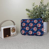 Image 1 of American Pie Quilted Zipper Pouch