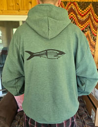 Image 2 of Heather Green Oxbow 9 Hoodie