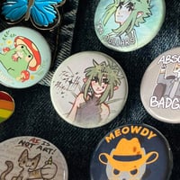 Image 3 of Sassy Fern TMP Logo Button Pin