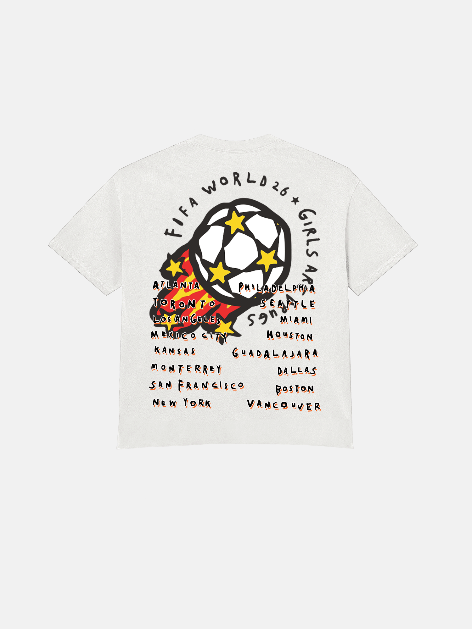 Image of GIRLS ARE DRUGS® "FIFA WORLD '26" TEE 