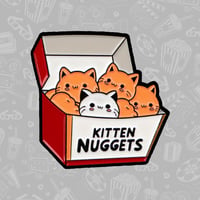 Kitten Nuggs Enamel Pin