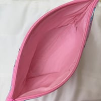 Image 3 of Bluey Pink Quilted Zipper Pouch