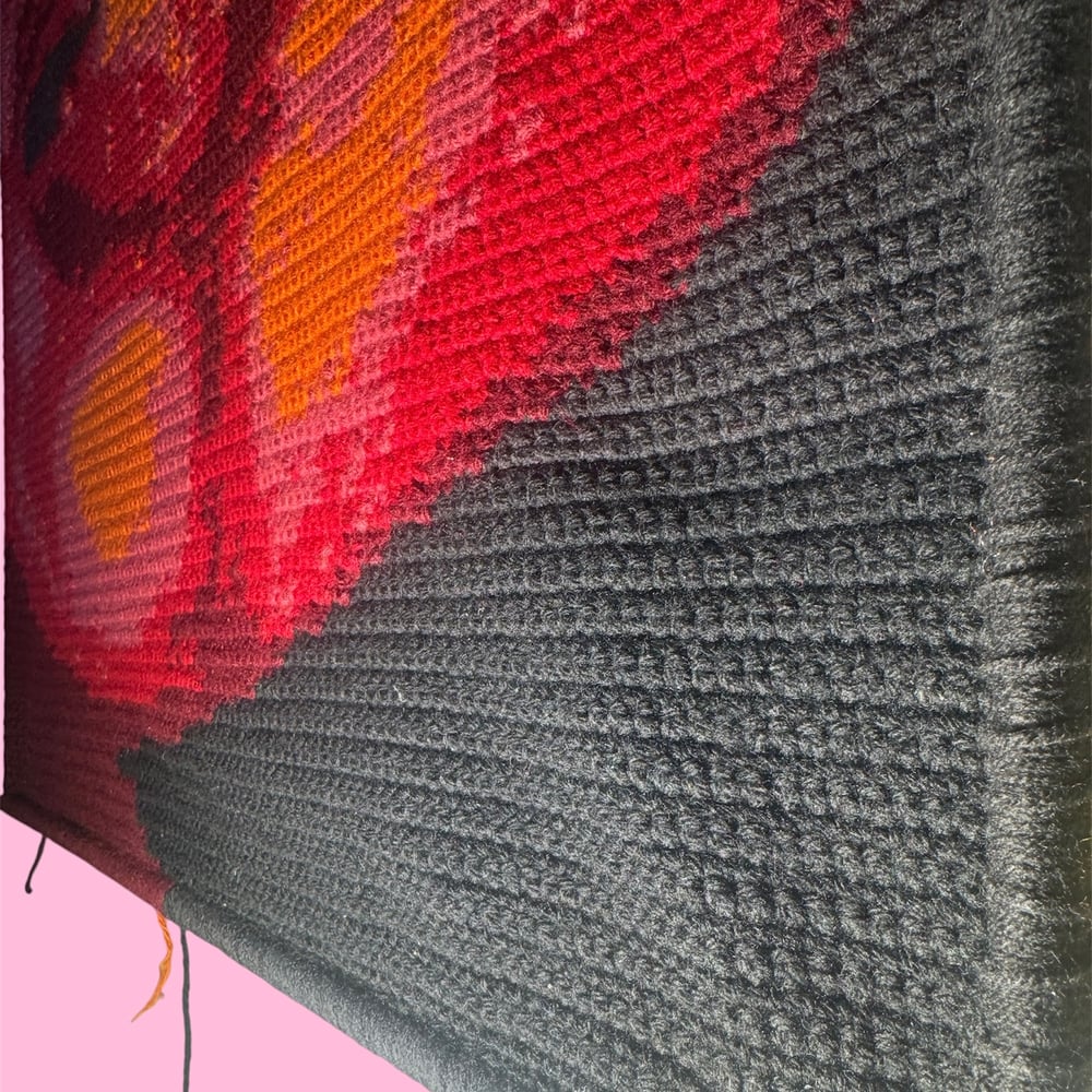 Image of Lit Flame Tapestry 