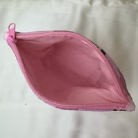 Image 2 of Small Bluey Pink Quilted Zipper Pouch