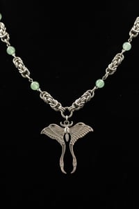 Image 2 of Luna Moth Necklace