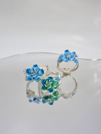 Image 1 of Blue Blossom Ring