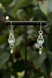 Image 3 of Encapsulated Gemstone Earrings