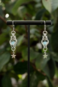Image 4 of Encapsulated Gemstone Earrings