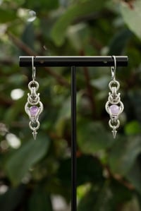 Image 5 of Encapsulated Gemstone Earrings