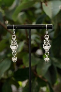 Image 1 of Encapsulated Gemstone Earrings