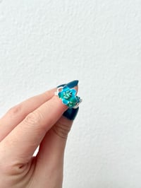 Image 3 of Blue Blossom Ring