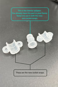 Image 2 of Arm Socket Wraps replacements