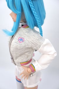 Image 3 of Terry Rainbow Bomber Jacket