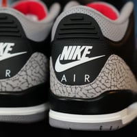 Image 6 of Air Jordan 3 Black Cement 