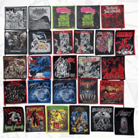 VARIOUS METAL WOVEN PATCHES #2