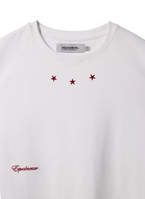 Image of EQUALNEAR - Stars Tee (White)