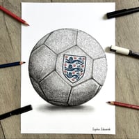 Image 2 of Original World Cup 2026 Football drawing 