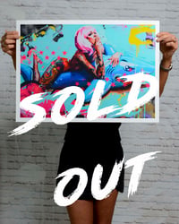 Image 1 of "SHARK GIRL II" Extremely Limited Edition Giclee Print