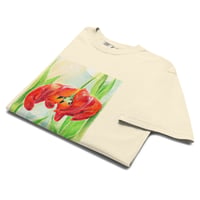 Image 5 of Strong enough to bloom - unisex garment-dyed heavyweight t-shirt