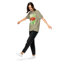 Image 4 of Strong enough to bloom - unisex garment-dyed heavyweight t-shirt