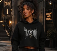 Image 1 of TAP IN™ Womens Cropped Hoodie
