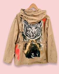 Image 2 of TIGER ¥ VILLAGE PUNK ¥ IBIZA ¥ PARKA ¥ JACKET ¥ upCycliNg ¥ festiValVibe ¥ 