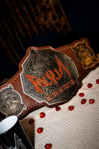 Image 3 of [COLLECTOR] - CHAMPIONSHIP REPLICA - "Armée de Freyja" Belt (numbered)
