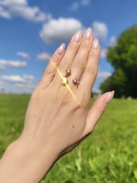 Image 3 of The Trinity Open Wrap Ring