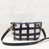 Image 3 of Grid Soft Fanny in black