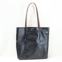 Image 1 of Soft Shopping Tote square in black 