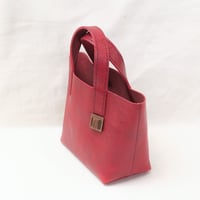 Image 5 of STUDIO LINE  Small Hand Tote in red