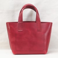 Image 3 of STUDIO LINE  Small Hand Tote in red