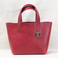 Image 1 of STUDIO LINE  Small Hand Tote in red