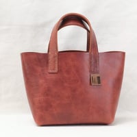 Image 1 of STUDIO LINE  Small Hand Tote in brown