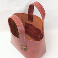 Image 6 of STUDIO LINE  Small Hand Tote in brown