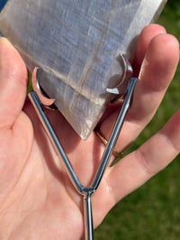 Image 6 of Blue Moonstone Diamond on Stand