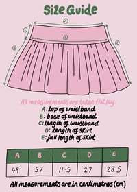 Image 4 of Pink Bunnies Corset Mini Ruffled Skirt (UK16)
