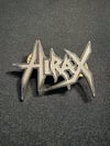 HIRAX "LOGO" SILVER Pin