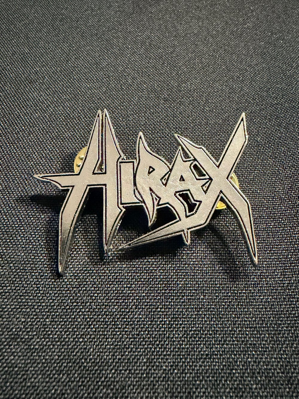 HIRAX "LOGO" SILVER Pin