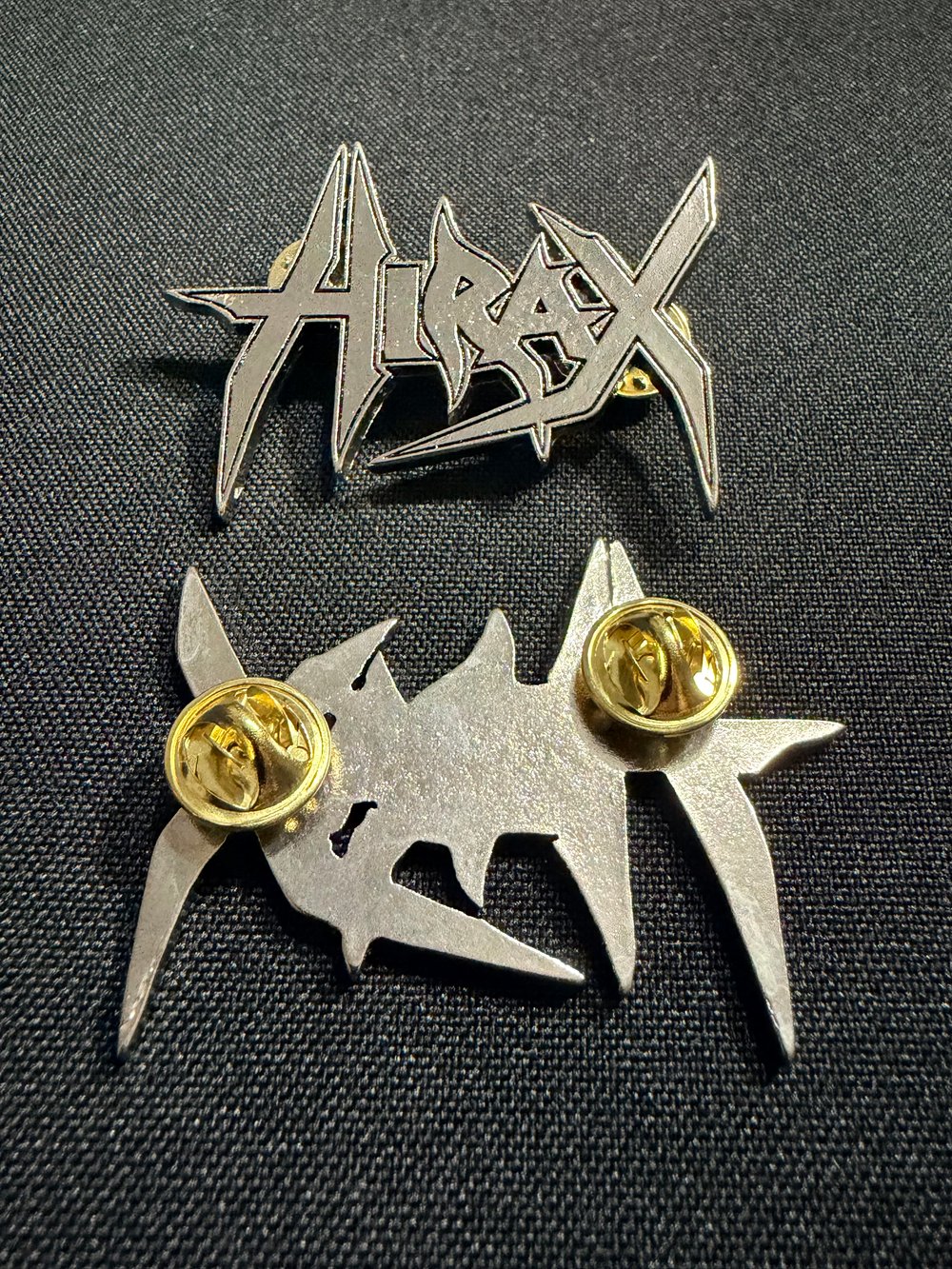 HIRAX "LOGO" SILVER Pin