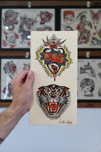 Sacred Heart & Tiger