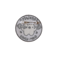 Image 2 of certified gym lover pin