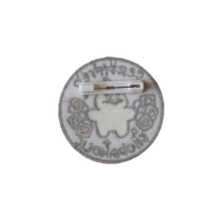 Image 2 of certified shopaholic pin