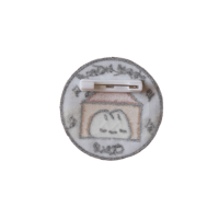 Image 2 of stay home club pin