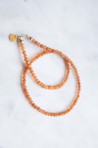 Image 1 of Red Aventurine beaded necklace