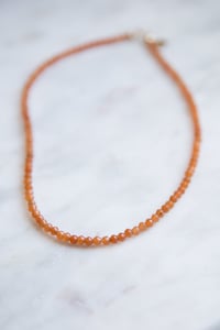Image 2 of Red Aventurine beaded necklace