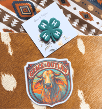 Clover magnetic Hat pin